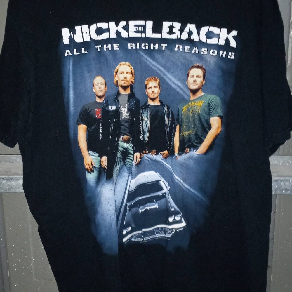COPY - Nickelback concert T-shirt 2007